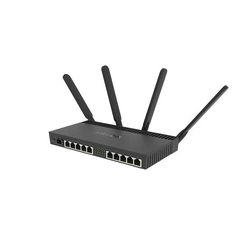 Wireless Router-MIKROTIK-RB4011iGS+5HacQ2HnD-IN-Wi-Fi 5 ,802.11ac,-Data speed 1733 Mbit-s-Ethernet LAN