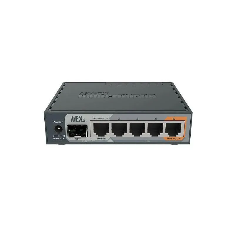 Net router 10-100-1000m 5port-hex s rb760igs mikrotik