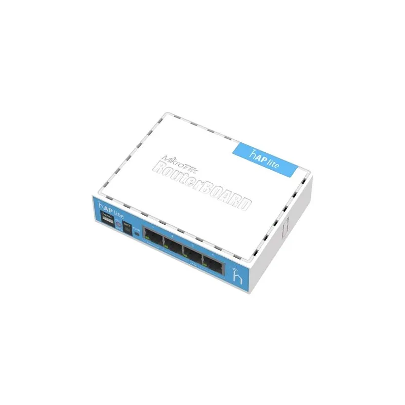 hAP Lite Classic - RB941-2nD - 802.11n - 10-100 Mbit-s - Ethernet LAN ,RJ-45, ports 4 - Mesh Support No - MU-MiMO No - No mobile