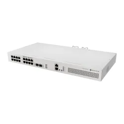 Switch-MIKROTIK-CRS418-8P-8G-2S+RM-Type L3-PoE ports 8-150 Watts-CRS418-8P-8G-2S+RM
