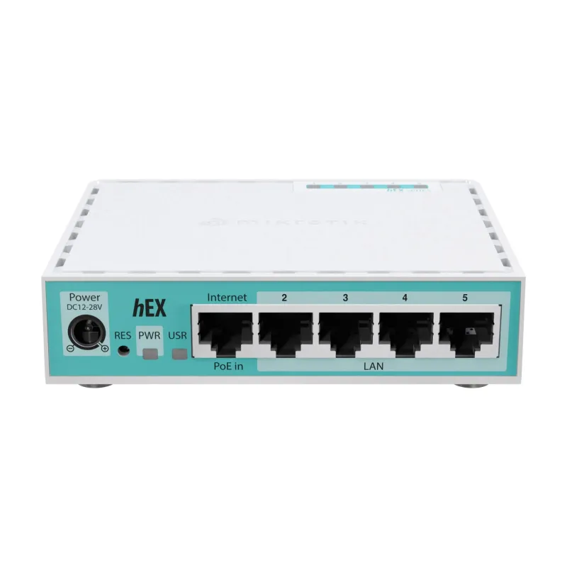 Net router 10-100-1000m 5p hex-e50ug mikrotik