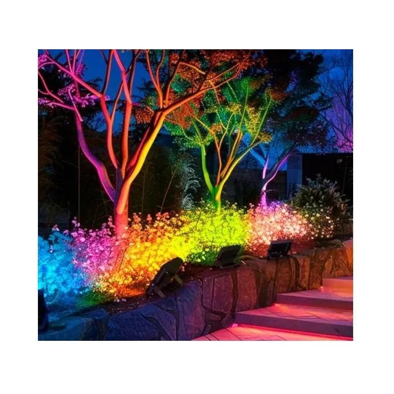 Lamp-OLLO-Power consumption 50 Watts-Luminous flux 4750 Lumen-AC220-240V-Beam angle 110 degrees-VS121C-50W-RGB