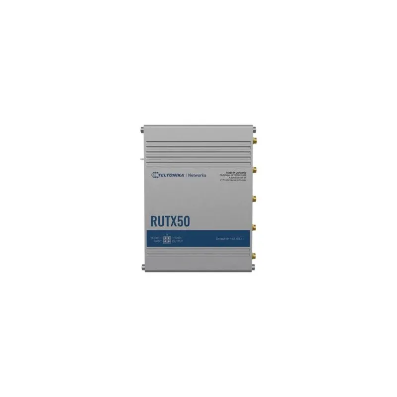 INDUSTRIAL 5G ROUTER - RUTX50 - 802.11ac - 867 Mbit-s - 10-100-1000 Mbps Mbit-s - Ethernet LAN ,RJ-45, ports 5 - Mesh Support