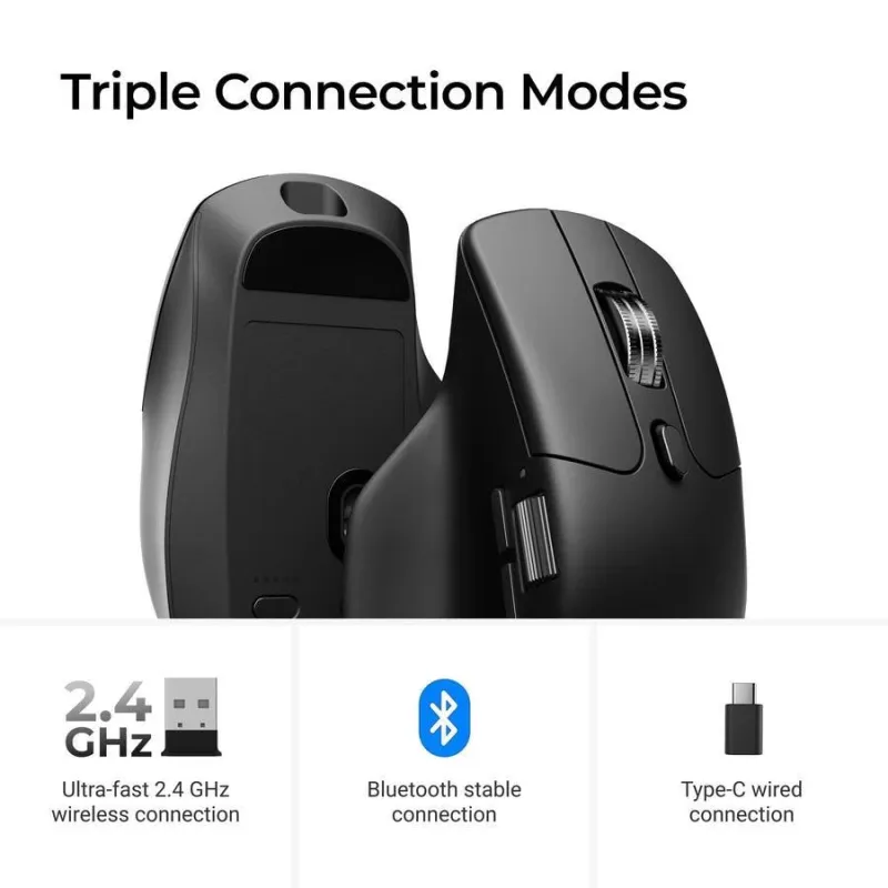 Mouse usb optical wrl m6-black m6s-a23 keychron