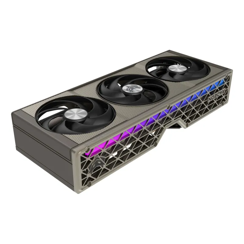 Graphics Card-SAPPHIRE-AMD Radeon RX 9060 XT-16 GB-GDDR6-128 bit-PCIE 5.0 16x-Triple slot Fansink-11350-01-20G