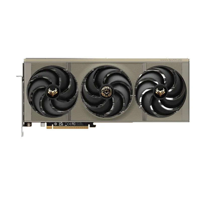 Graphics Card-SAPPHIRE-AMD-Radeon RX 9070 XT-16 GB-GDDR6-256 bit-PCI Express x16 5.0-Active-11348-10-20G