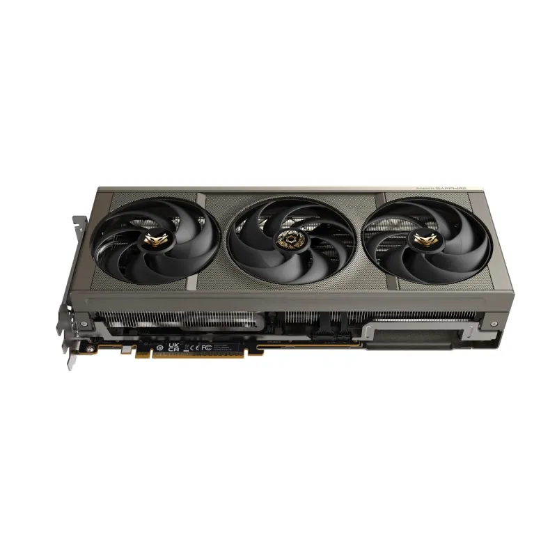 Graphics Card-SAPPHIRE-AMD-Radeon RX 9070 XT-16 GB-GDDR6-256 bit-PCI Express x16 5.0-Active-11348-10-20G