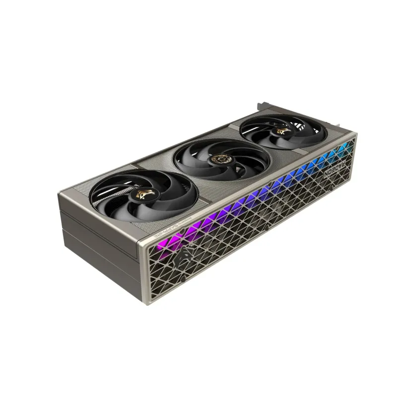 Graphics Card-SAPPHIRE-AMD-Radeon RX 9070 XT-16 GB-GDDR6-256 bit-PCI Express x16 5.0-Active-11348-10-20G