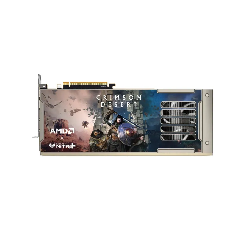 Graphics Card-SAPPHIRE-AMD-Radeon RX 9070 XT-16 GB-GDDR6-256 bit-PCI Express x16 5.0-Active-11348-10-20G