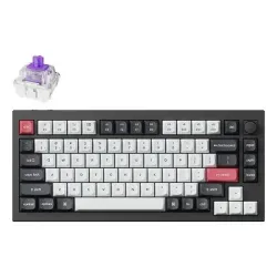 Keyboard wrl q1 he rgb-carbon black q1h-m1 keychron