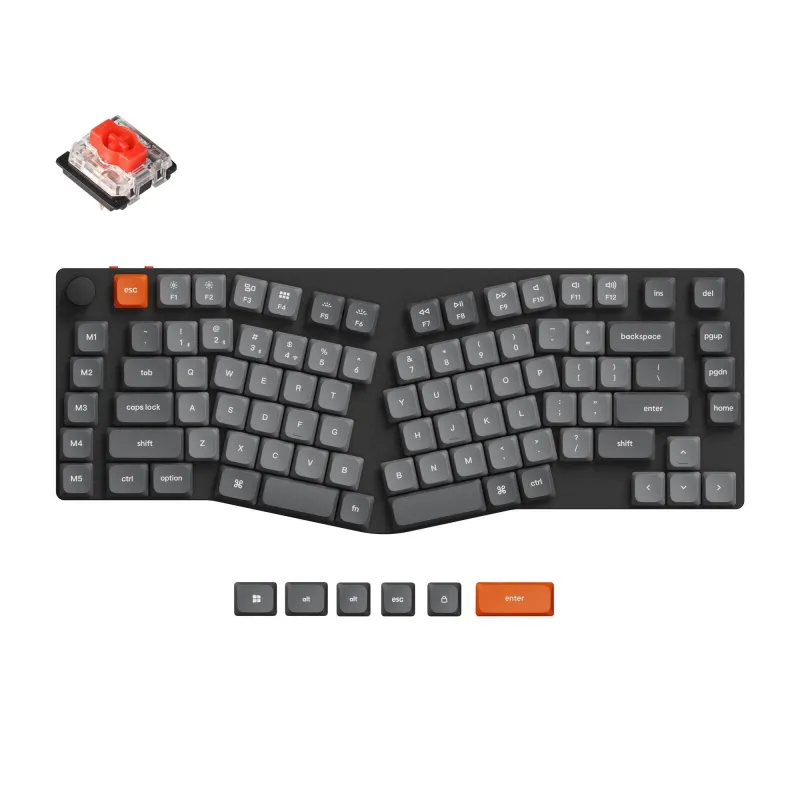 Keyboard wrl k15 max-black k15m-a1 keychron