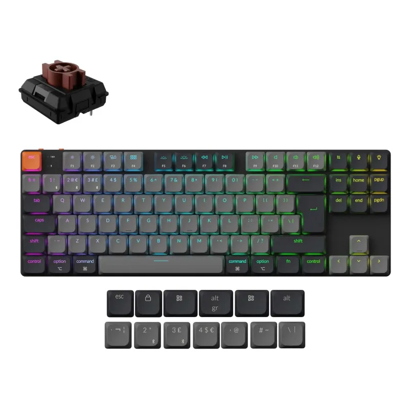 Keyboard wrl k1-black k1x-a3 keychron