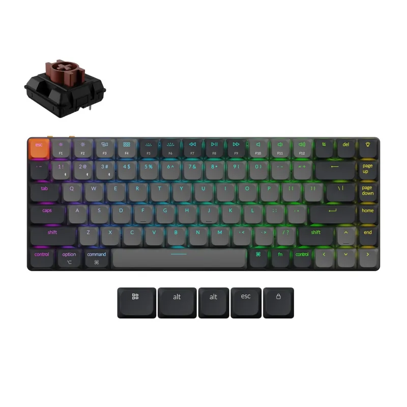 Keyboard wrl k3 rgb-black k3x-b3 keychron