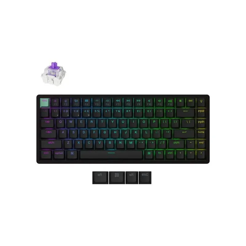 Keyboard wrl k2 he-black k2h-j1 keychron