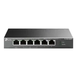 Switch-TP-LINK-TL-SG1006PP-Desktop-pedestal-6x10Base-T - 100Base-TX - 1000Base-T-PoE+ ports 4-TL-SG1006PP