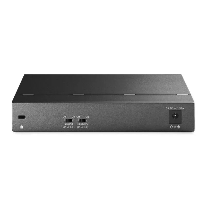 Switch-TP-LINK-TL-SG1006PP-Desktop-pedestal-6x10Base-T - 100Base-TX - 1000Base-T-PoE+ ports 4-TL-SG1006PP