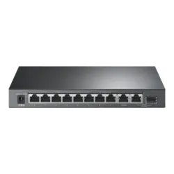 Switch-TP-LINK-TL-SG1210PP-9x10Base-T - 100Base-TX - 1000Base-T-1x10-100-1000BASE-T-SFP combo-PoE+ ports 6-TL-SG1210PP