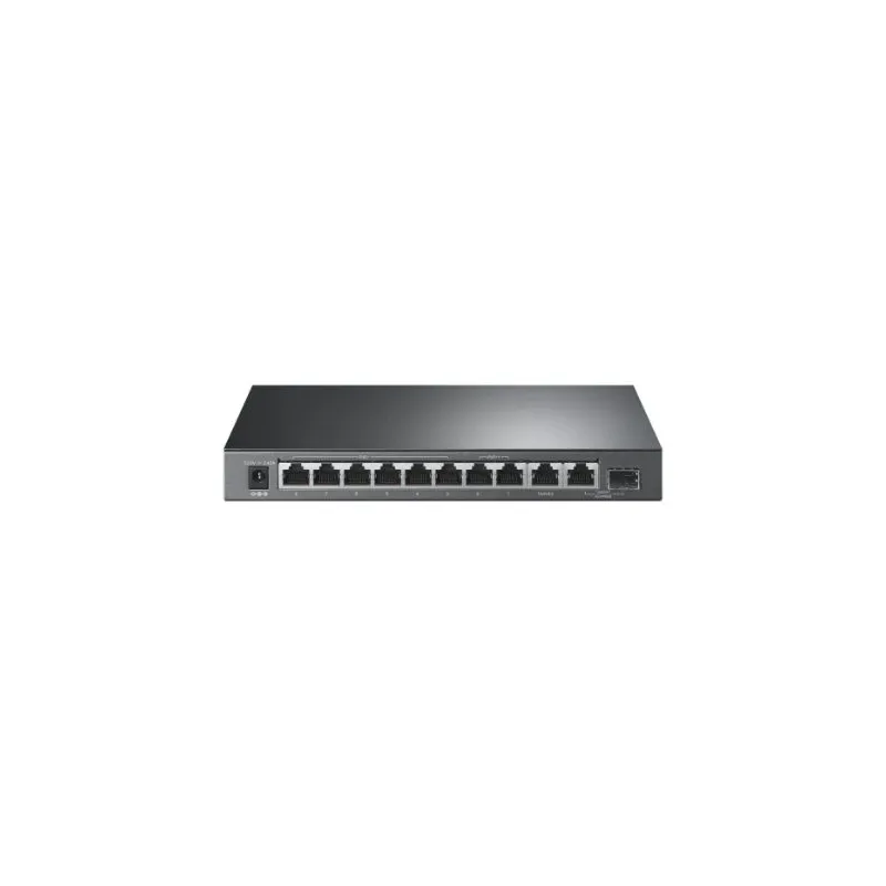 Switch-TP-LINK-TL-SG1210PP-9x10Base-T - 100Base-TX - 1000Base-T-1x10-100-1000BASE-T-SFP combo-PoE+ ports 6-TL-SG1210PP