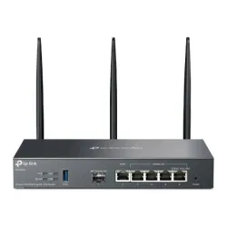 Wireless Router-TP-LINK-Omada AX3000 Gigabit VPN Router-Data speed 3000 Mbit-s-Ethernet WAN Yes-WAN connection type SFP-Ethernet