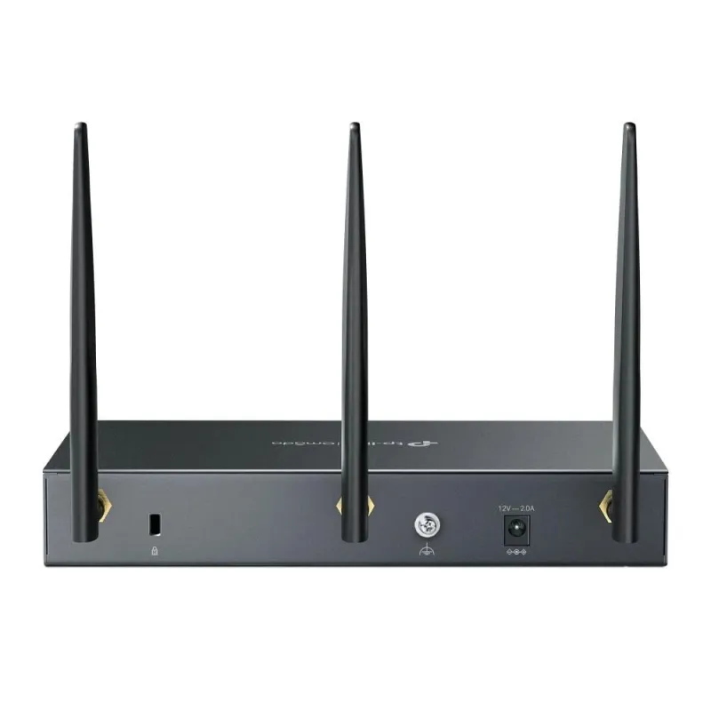 Wireless Router-TP-LINK-Omada AX3000 Gigabit VPN Router-Data speed 3000 Mbit-s-Ethernet WAN Yes-WAN connection type SFP-Ethernet
