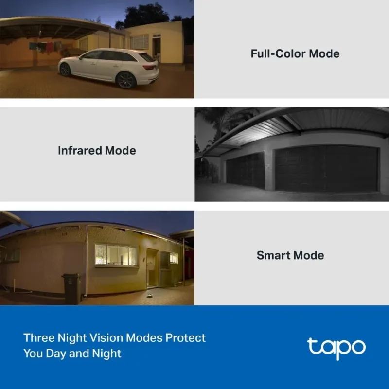 TP-LINK Pan-Tilt Security Wi-Fi Camera - Tapo C510W - Dome - 3 MP - 3.9mm - IP65 - H.264 - MicroSD, up to 512 GB