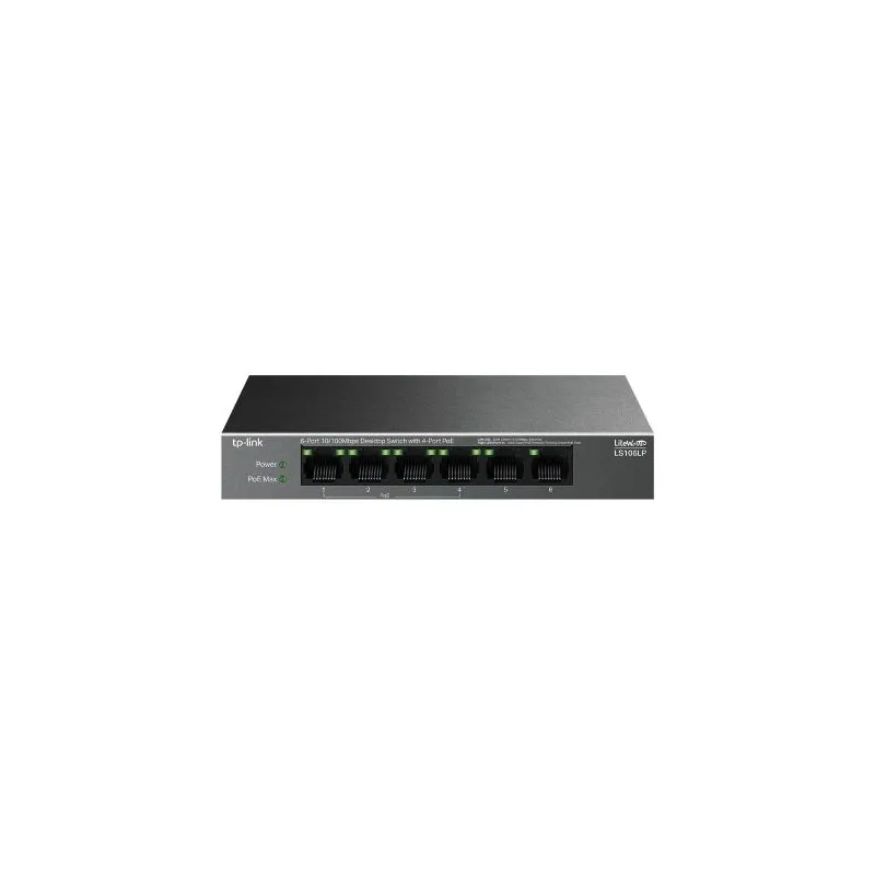 Switch-TP-LINK-LS106LP-PoE ports 4-LS106LP