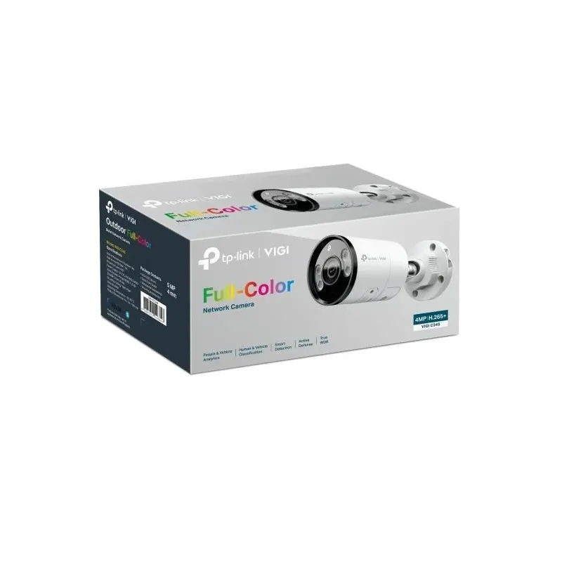 Net camera bullet h.265+ 4mp-vigi c345,6mm, tp-link