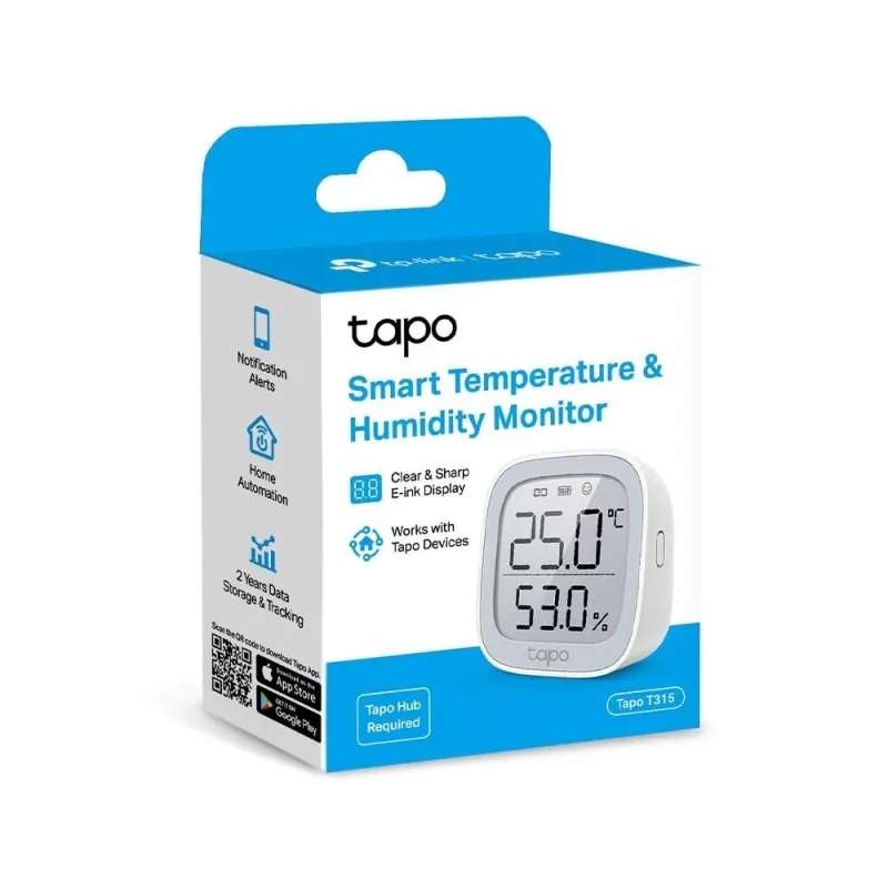 Smart home temperature&humidit-sensor tapo t315 tp-link