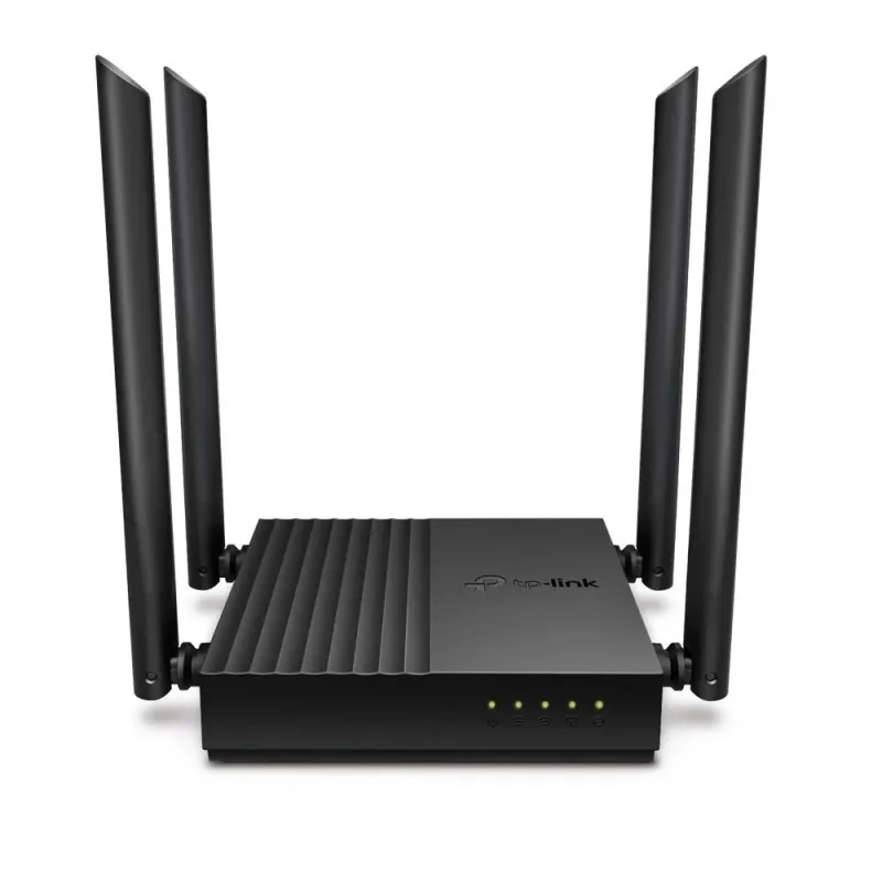 Wireless Router-TP-LINK-Wireless Router-1200 Mbps-1 WAN-4x10-100-1000M-ARCHERA64