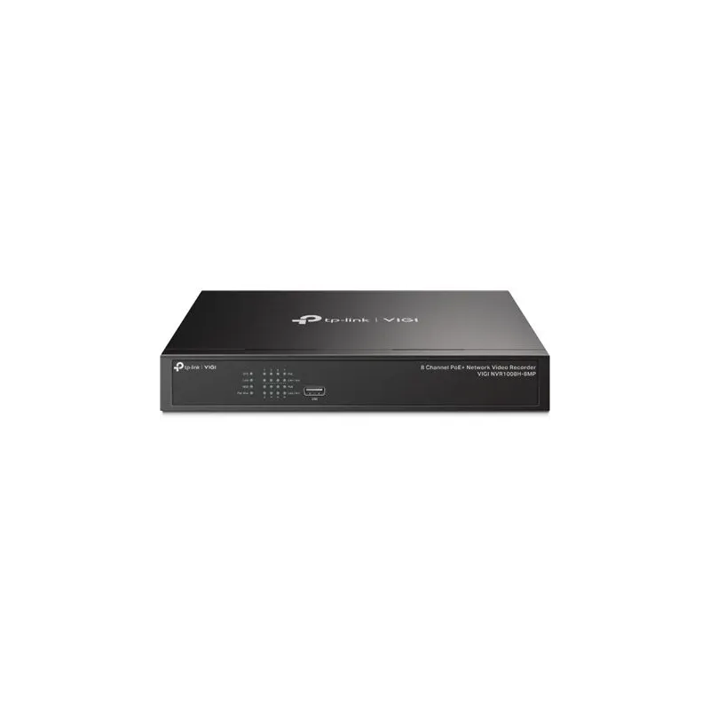 Net video recorder 8ch poe+-vigi nvr1008h-8mp tp-link