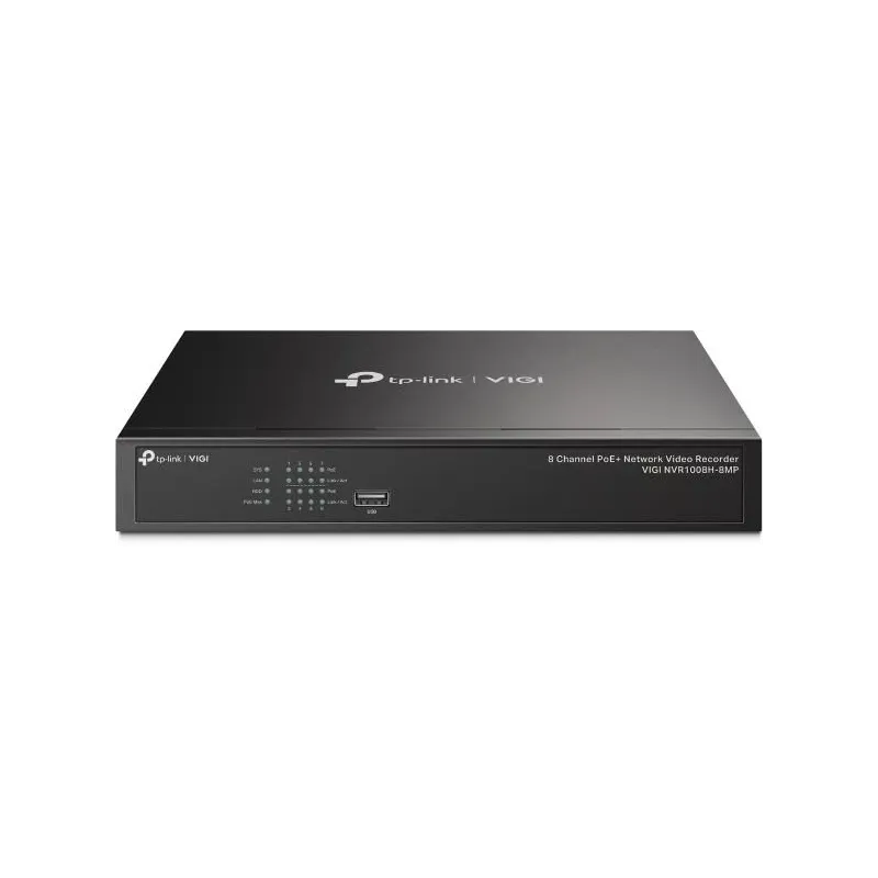 Net video recorder 8ch poe+-vigi nvr1008h-8mp tp-link