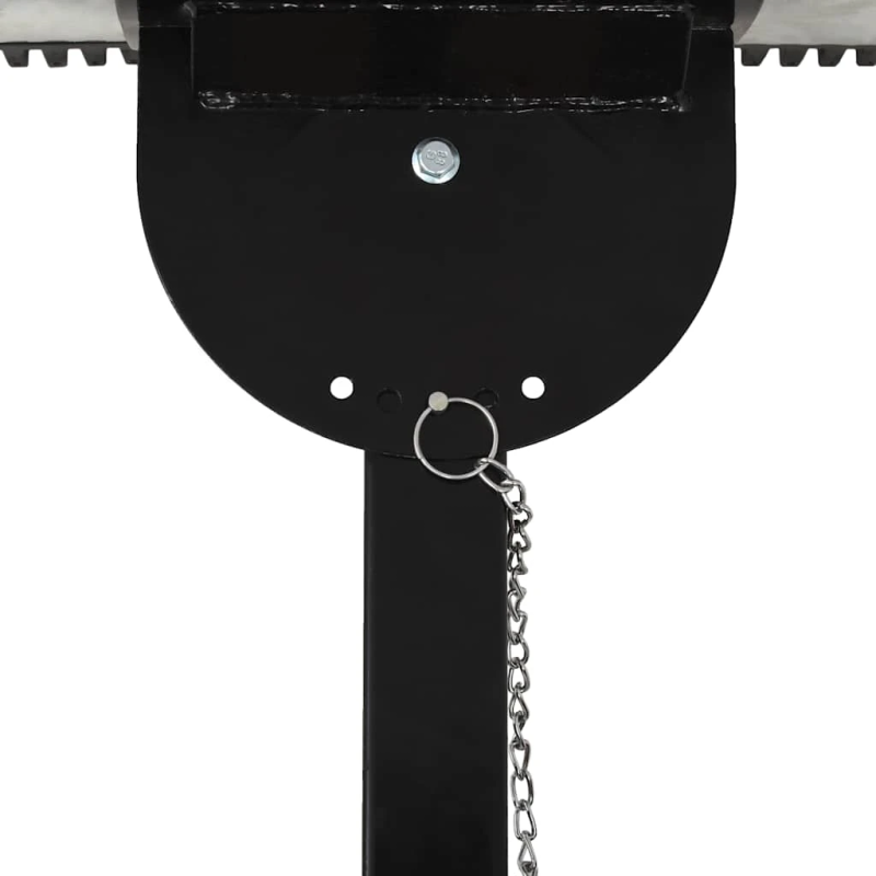 vidaXL sniega lāpsta ar riteņiem, 100x44 cm, manuāla