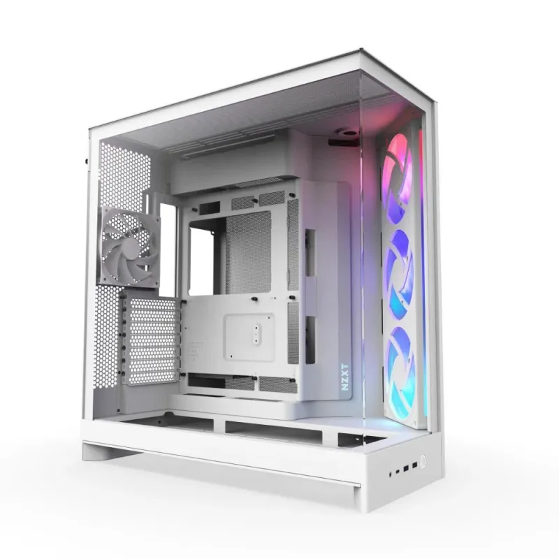 Case-NZXT-ATX-micro ATX-Mini-ITX-EATX-White-Midi Tower-PC-CM-H92FW-R1