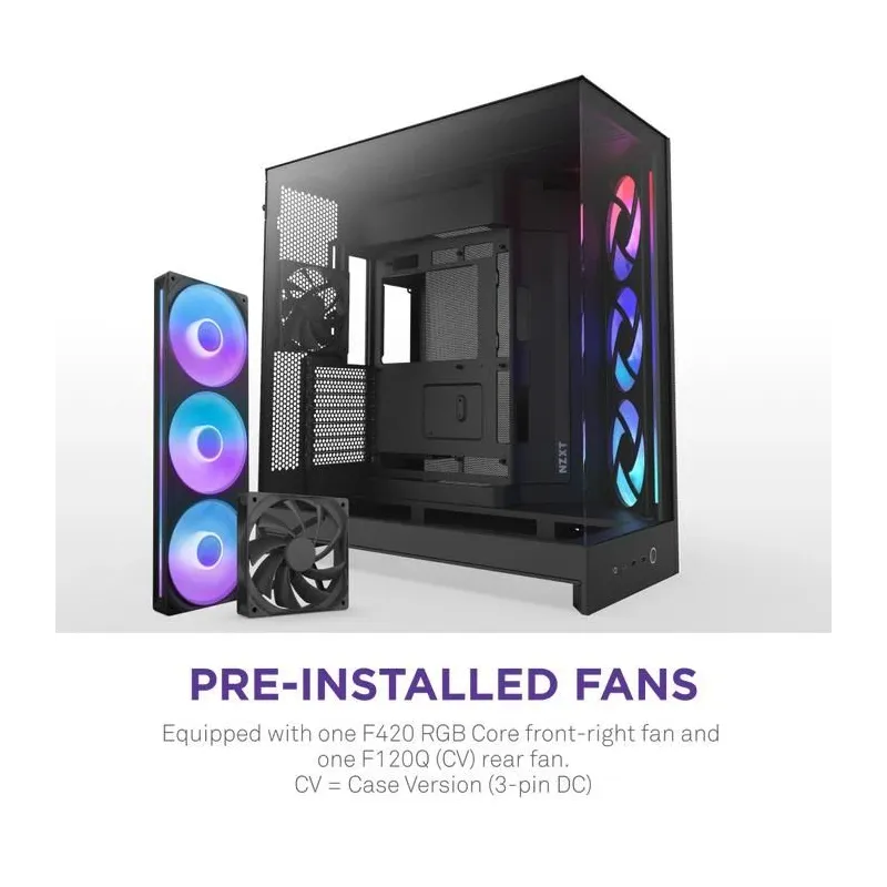 Case-NZXT-ATX-micro ATX-Mini-ITX-EATX-Black-Midi Tower-PC-CM-H92FB-R1