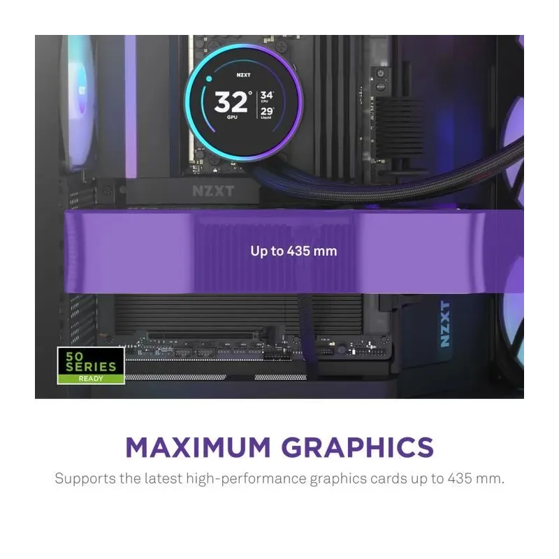 Case-NZXT-ATX-micro ATX-Mini-ITX-EATX-Black-Midi Tower-PC-CM-H92FB-R1
