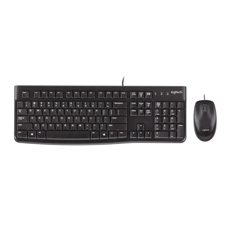 Keyboard +mouse combo mk120-black 920-002562 logitech