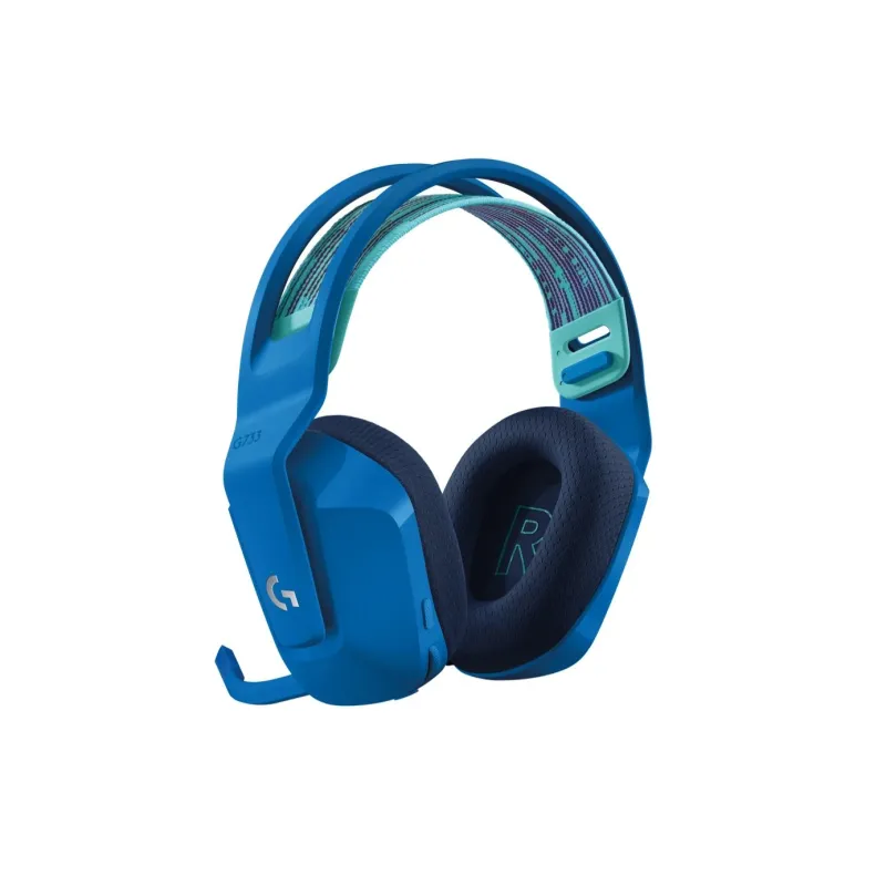 Žaidimų ausinės g733 wrl-mėlyna 981-000943 logitech