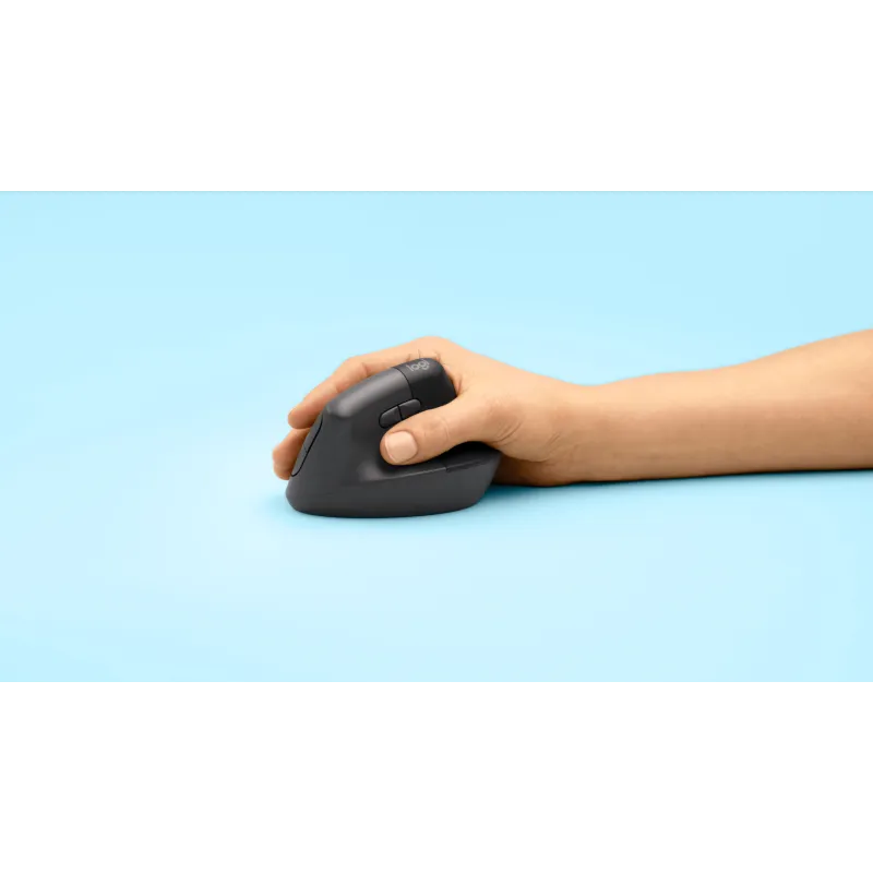 Mouse usb optical wrl lift ver-black 910-006473 logitech