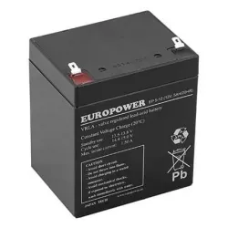 Battery 12v 5ah vrla-ep5-12t2 europower emu