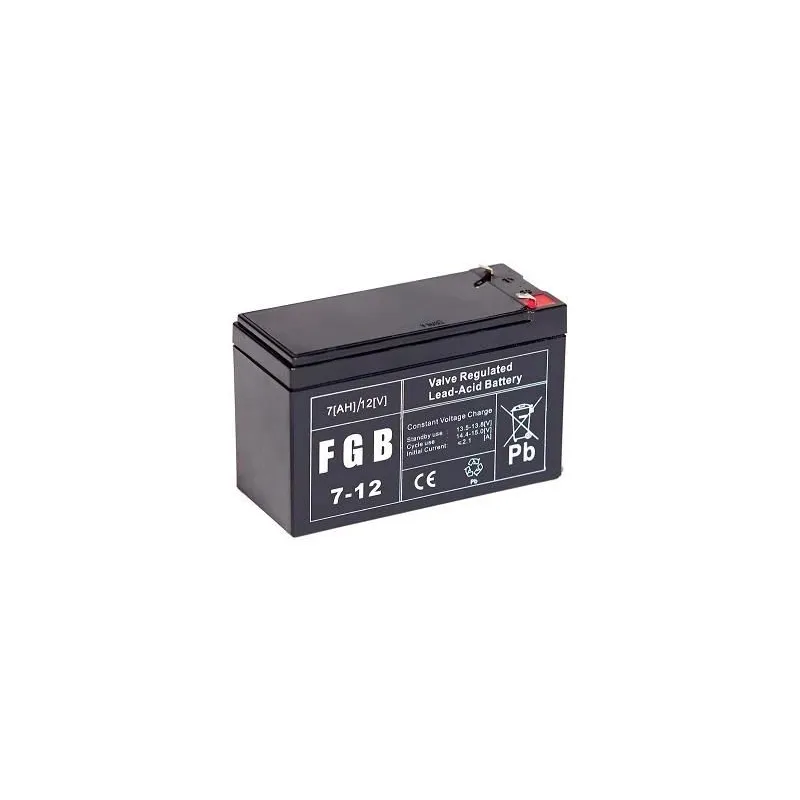 Battery 12v 7ah vrla-fgb7-12 emu