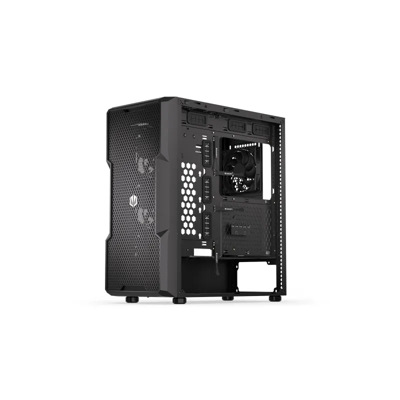 Case-ENDORFY-Regnum 400 Air-MidiTower-Case product features Transparent panel-Not included-ATX-MicroATX-MiniITX-Colour