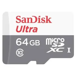 Memory micro sdxc 64gb uhs-i-sdsqunr-064g-gn3mn sandisk