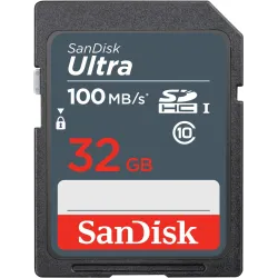 Memory sdhc 32gb uhs-i-sdsdunr-032g-gn3in sandisk