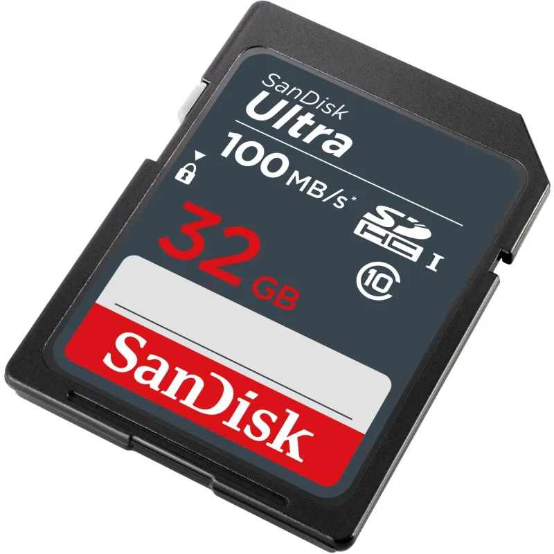 Memory sdhc 32gb uhs-i-sdsdunr-032g-gn3in sandisk