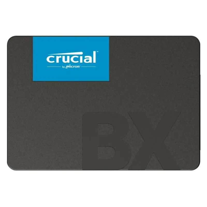 SSD-CRUCIAL-BX500-2TB-SATA 3.0-Write speed 500 MBytes-sec-Read speed 540 MBytes-sec-2,5-TBW 720 TB-MTBF 1500000