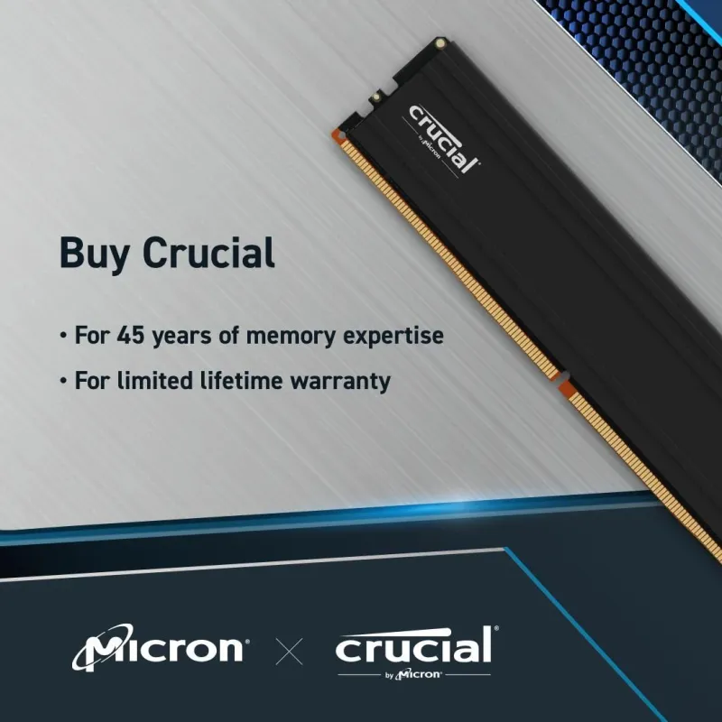 Memory dimm pro 24gb ddr5-5600-cp24g56c46u5 crucial