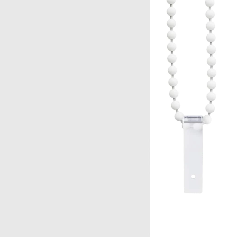 vidaXL rullo žalūzija dušai, 80x240cm, balta