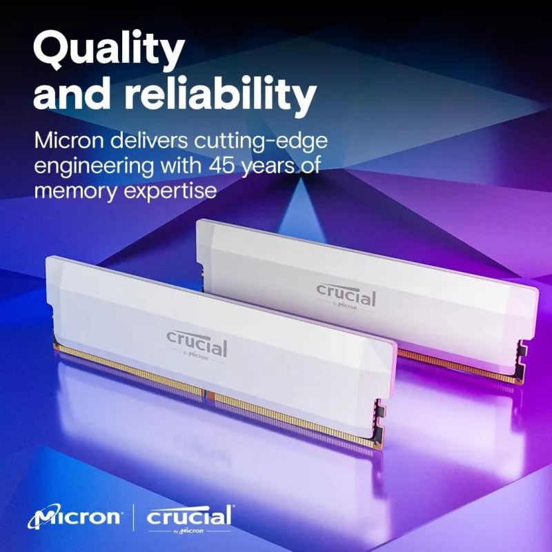 Memory dimm pro 32gb ddr5-6400-kit2 cp2k16g64c38u5w crucial
