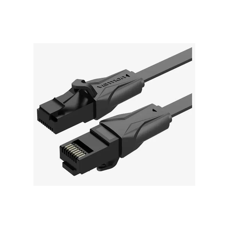 Patch cable cat.6 utp-2m black ibabh vention