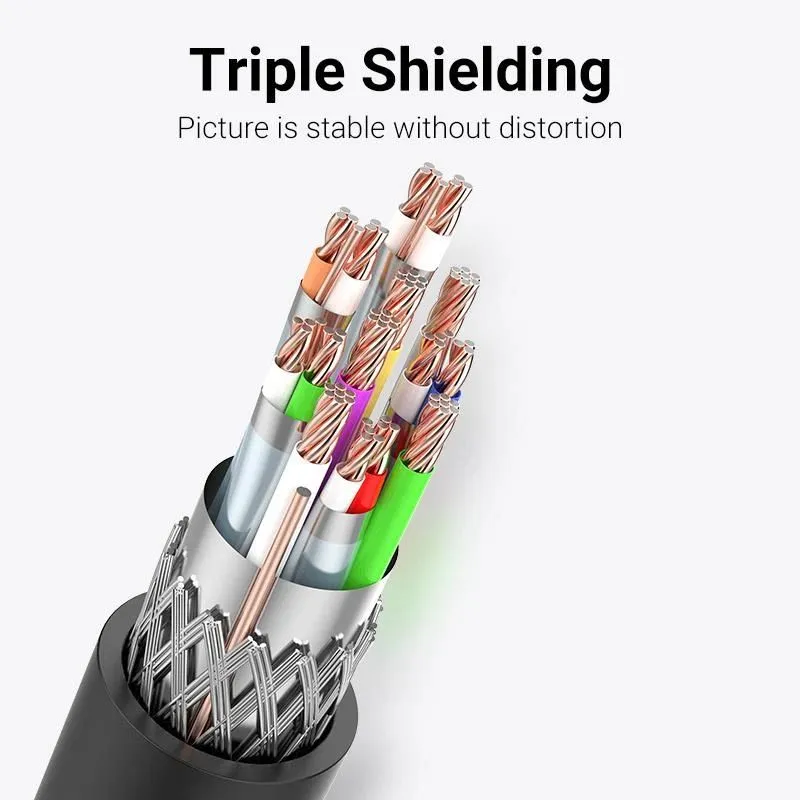 Cable dp 1m-black hacbf vention